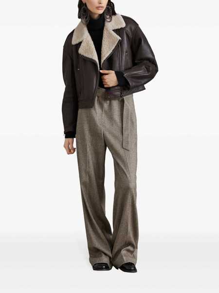 Pulovere Brunello Cucinelli Wool and cashmere sweater Black Femei (BM 17569170) 2