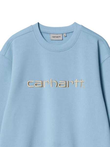 Hanorace Carhartt Carhartt sweatshirt Light blue Barbati (BM 17569188) 3