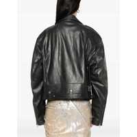 Sacouri office Dama - Sacouri office Rick Owens Cropped Jumbo Bauhaus Jacket BLACK Femei (BM 17569342) - B-mall.ro