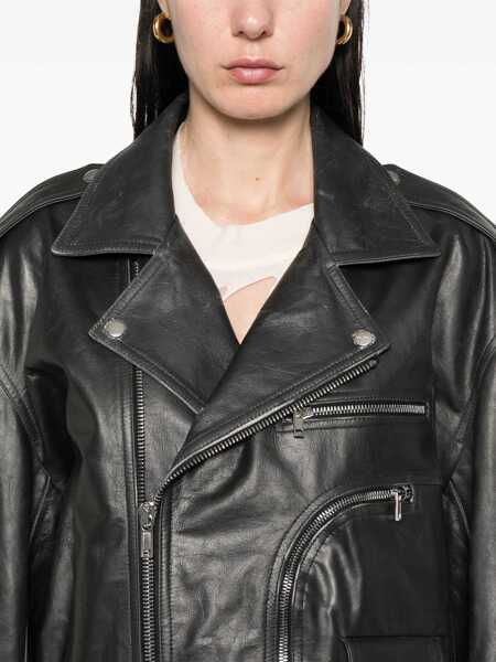 Sacouri office Rick Owens Cropped Jumbo Bauhaus Jacket BLACK Femei (BM 17569342) 5