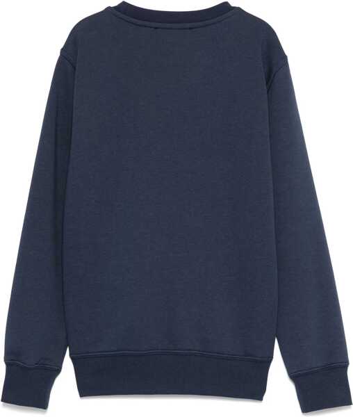 Hanorace Golden Goose Unisex Crewneck Sweatshirt Regular BLUE Fete (BM 17569351) 2