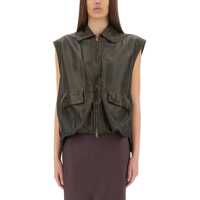 Veste casual Leather Vest Femei