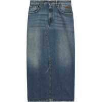 Fuste casual Long Denim Skirt Femei