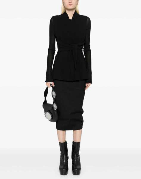 Sacouri office Rick Owens Structured Sleeveless Jacket BLACK Femei (BM 17569477) 2