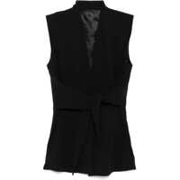 Sacouri office Structured Sleeveless Jacket Femei