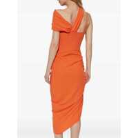 Rochii Versace Jeans Couture Dama - Rochii casual Versace Jeans Couture Asymmetrical Midi Dress ORANGE Femei (BM 17569486) - B-mall.ro