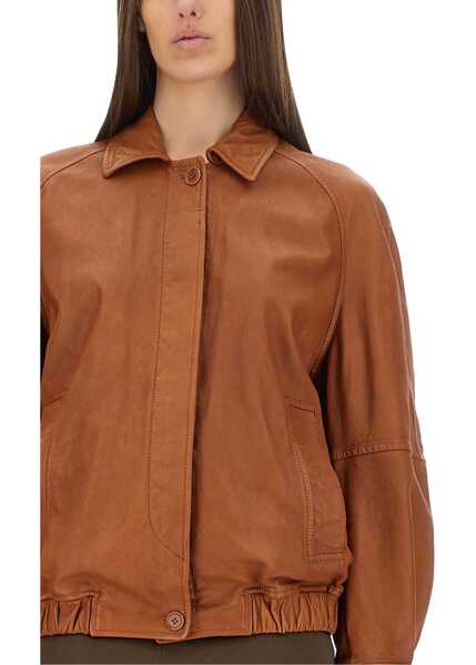 Sacouri office Salvatore Santoro Leather Jacket BUFF Femei (BM 17569489) 4