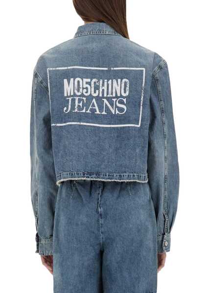 Bluze MOSCHINO JEANS Denim Jacket DENIM Femei (BM 17569492) 3
