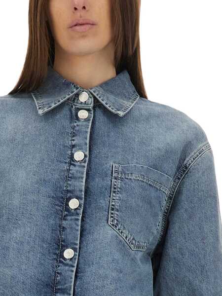 Bluze MOSCHINO JEANS Denim Jacket DENIM Femei (BM 17569492) 4