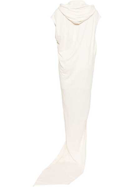 Rochii casual Rick Owens Long Dress With Hood IVORY Femei (BM 17569498) 2