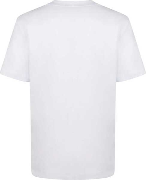 Tricouri MSGM T-Shirt With Logo WHITE Femei (BM 17569531) 2