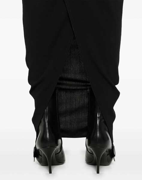 Fuste casual Rick Owens Pillar Maxi Skirt BLACK Femei (BM 17569555) 5