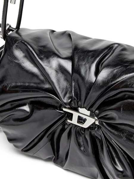 Genti tip postas Diesel Scrunch-D Shoulder Bag BLACK Femei (BM 17569567) 4