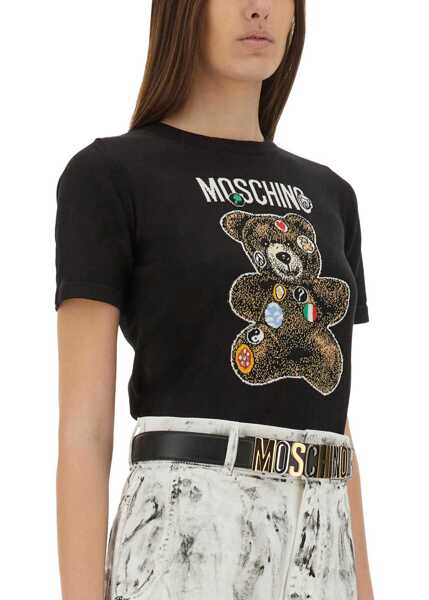 Pulovere Moschino Teddy Bear Sweater BLACK Femei (BM 17569573) 4