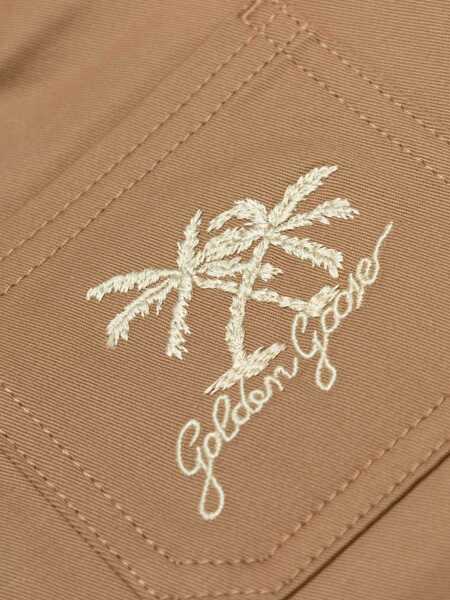 Pantaloni scurti Golden Goose Baby Short Pants BEIGE Baieti (BM 17569579) 4