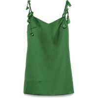 Rochii casual Mini Dress With Floral Appliqués Femei
