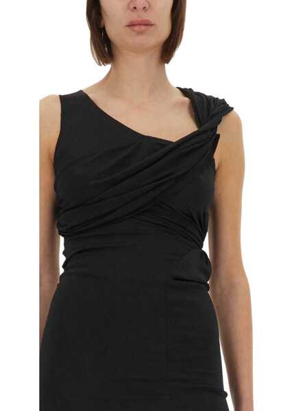 Bluze RICK OWENS LILIES Top Sahara BLACK Femei (BM 17569600) 4