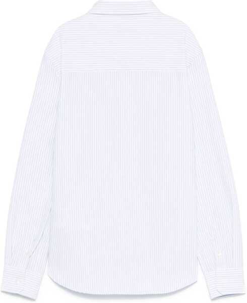 Camasi casual Golden Goose Golden/ Boys Regular Shirt/ Striped Cotton With Embroidery WHITE Baieti (BM 17569612) 2