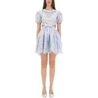 Rochii casual Embroidered Linen Mini Dress Femei