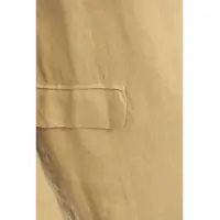 Sacouri Dama - Sacouri Otto d ame Linen single-breasted blazer Beige Femei (BM 17569693) - B-mall.ro