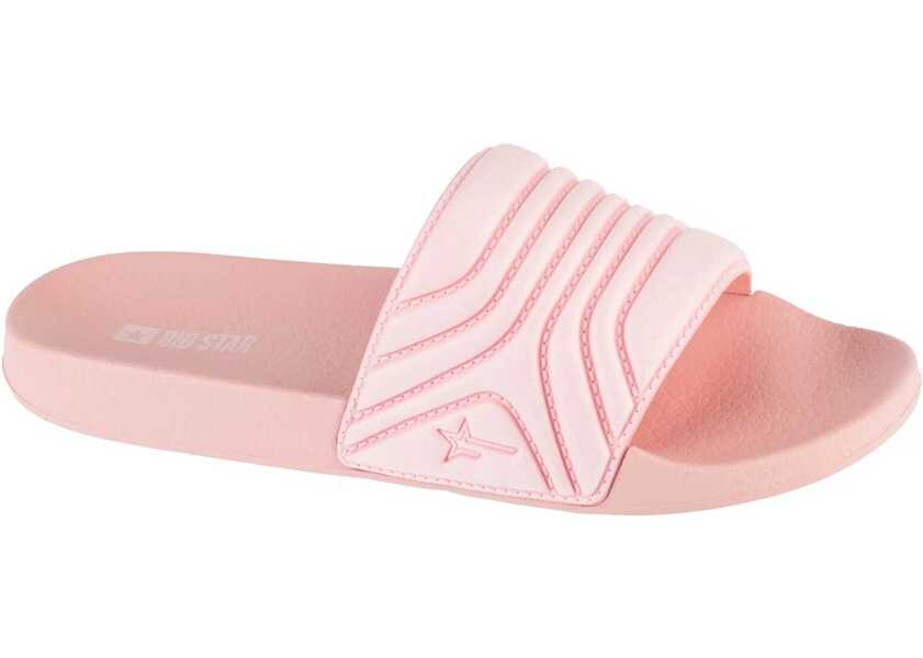 Slapi Big Star Slide Pink Femei (BM 17569723) 1
