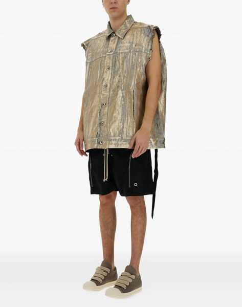 Veste casual Rick Owens Jumbo Vest GOLD Barbati (BM 17569894) 2