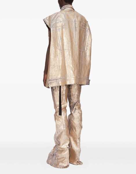 Veste casual Rick Owens Jumbo Vest GOLD Barbati (BM 17569894) 4