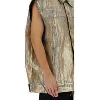 Veste pentru Barbati - Veste casual Rick Owens Jumbo Vest GOLD Barbati (BM 17569894) - B-mall.ro