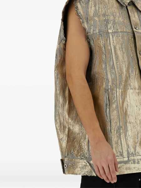 Veste casual Rick Owens Jumbo Vest GOLD Barbati (BM 17569894) 5