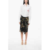 Fuste lungi ETRO Dama - Fuste lungi ETRO Silk Maxi Skirt With Bow Detail Black Femei (BM 17570170) - B-mall.ro