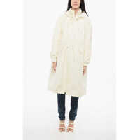 Imbracaminte YVES SALOMON Dama - Paltoane YVES SALOMON Army Oversized Waterproof Coat White Femei (BM 17570236) - B-mall.ro