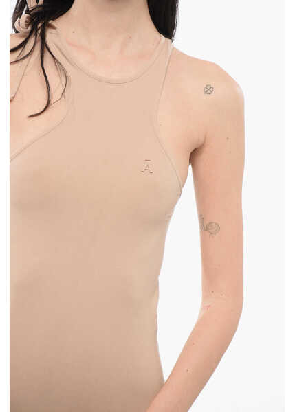 Rochii lungi ANDREADAMO Bodycon Sheath Midi Dress With Back Slit Pink Femei (BM 17570296) 4