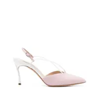 Pantofi cu toc Casadei Chanel Menorca Tiffany T. 080 Shoes Femei
