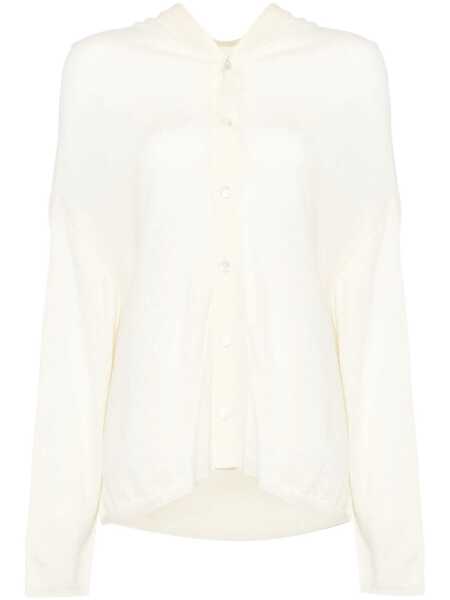 Cardigane Comme Des Garons Woman Comme Des Garons Woman Hooded Cardigan WHITE Femei (BM 17571228) 1