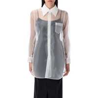 Camasi Comme Des Garçons Organza Shirt Femei