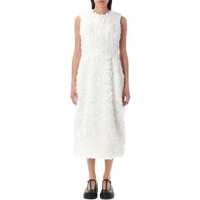 Rochii Comme Des Garçons Floral-Appliqué Midi Dress Femei