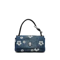 Genti de umar Marc Jacobs The Sequin Daisy Denim Mini Dual Bag Femei