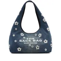 Genti de umar Marc Jacobs The Sequin Daisy Denim Sack Tote Bag Femei