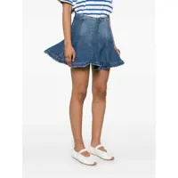 Fuste MSGM Dama - Fuste MSGM Msgm Skirt BLUE Femei (BM 17571627) - B-mall.ro