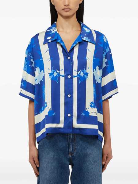 Camasi MSGM Msgm Shirt BLUE Femei (BM 17571630) 3