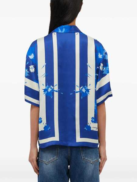 Camasi MSGM Msgm Shirt BLUE Femei (BM 17571630) 4