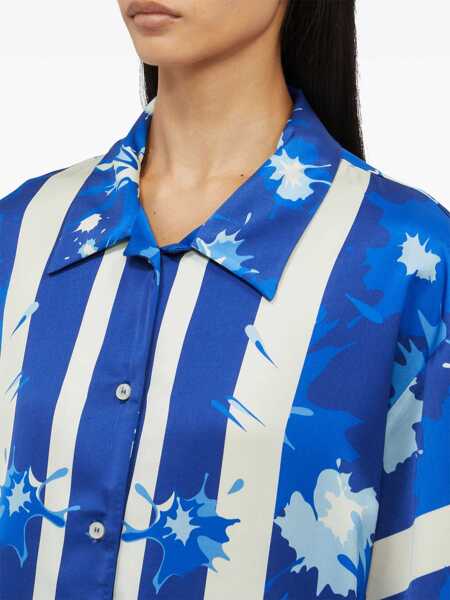 Camasi MSGM Msgm Shirt BLUE Femei (BM 17571630) 5