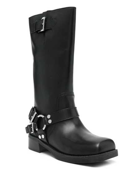 Bocanci Michael Kors Michael Kors Crosby Moto Boot Black Femei (BM 17571663) 2