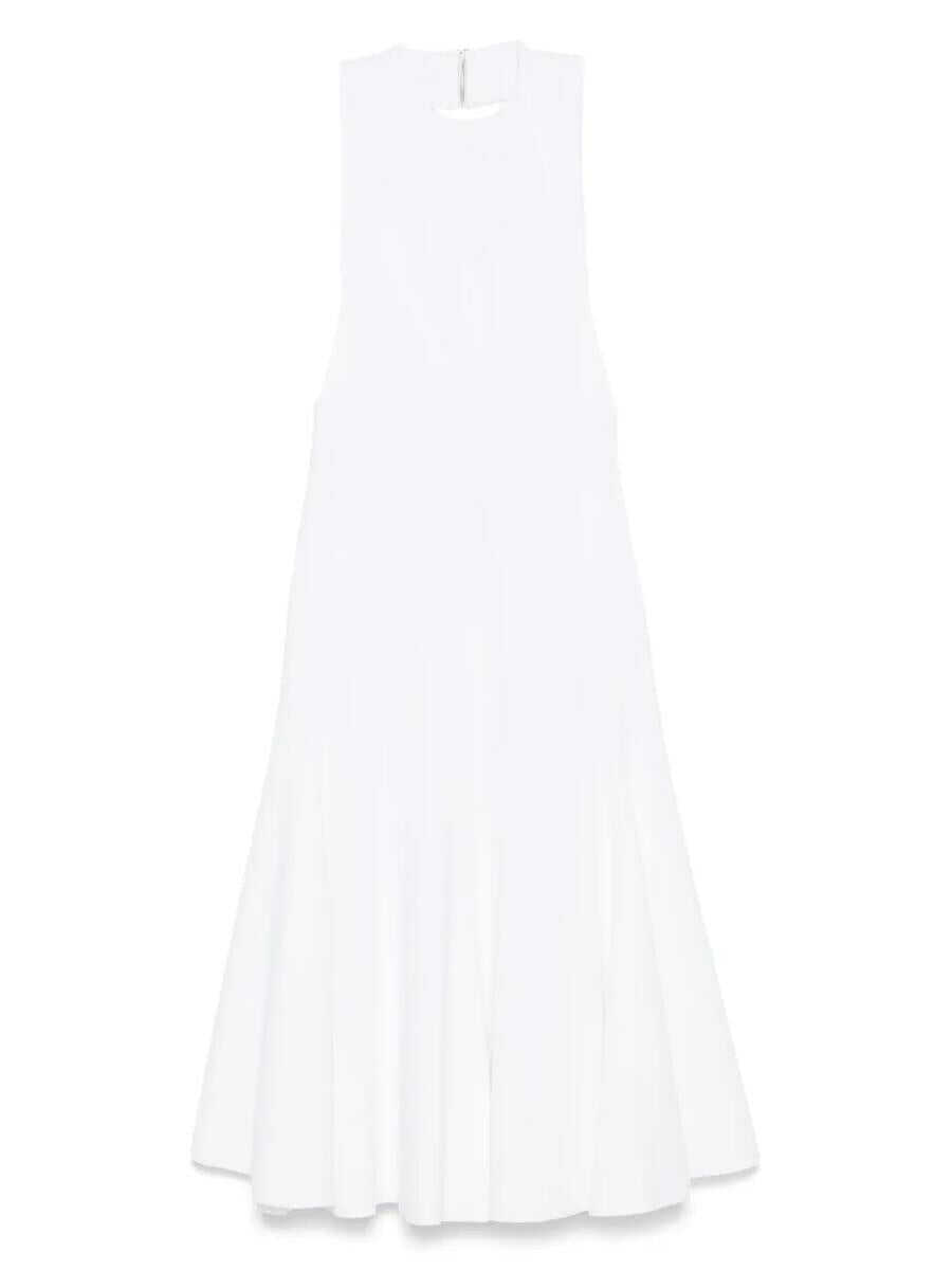Rochii JACQUEMUS Jacquemus La Robe Favola Midi Dress WHITE Femei (BM 17572605) 1