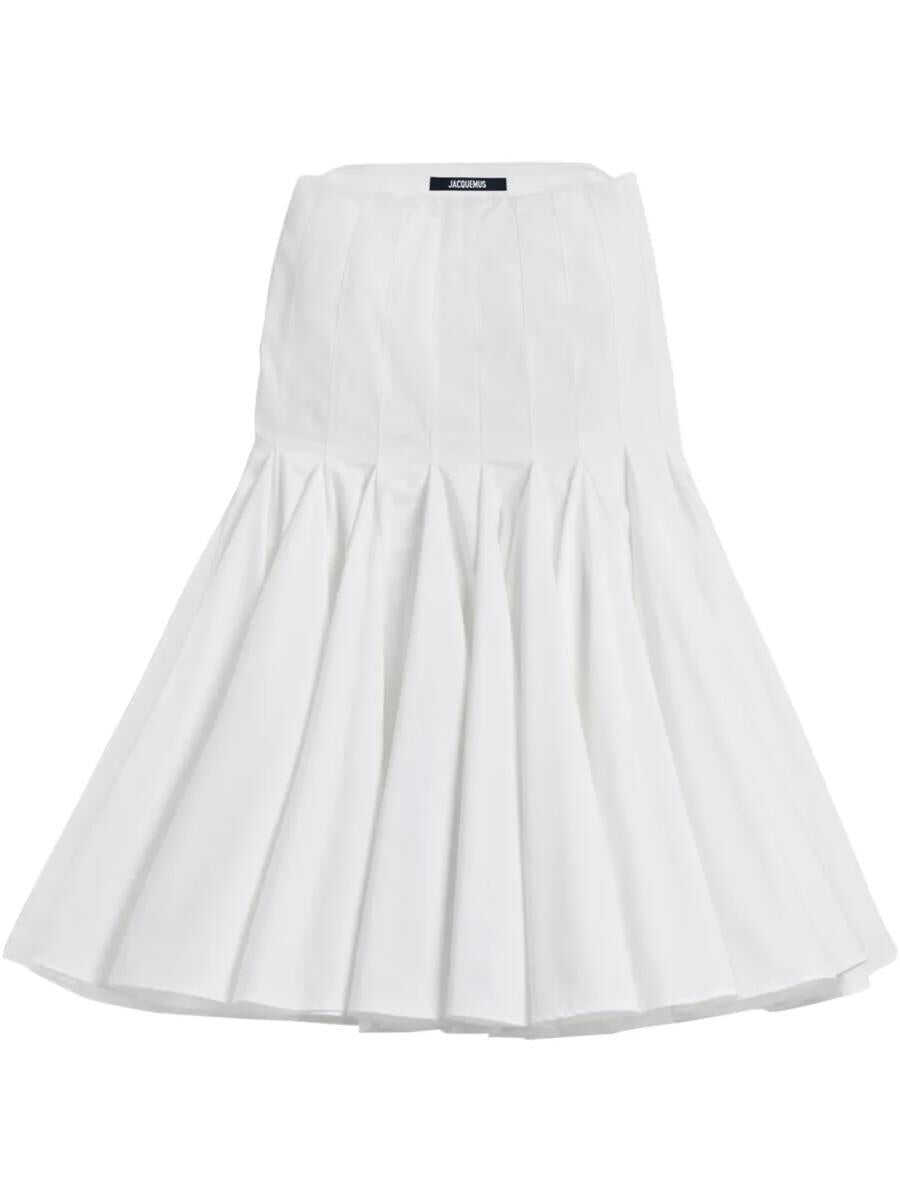 Fuste JACQUEMUS Jacquemus The Agave Skirt WHITE Femei (BM 17572614) 1
