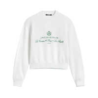 Pulovere Jacquemus Sweatshirt With Embroidered Logo Femei