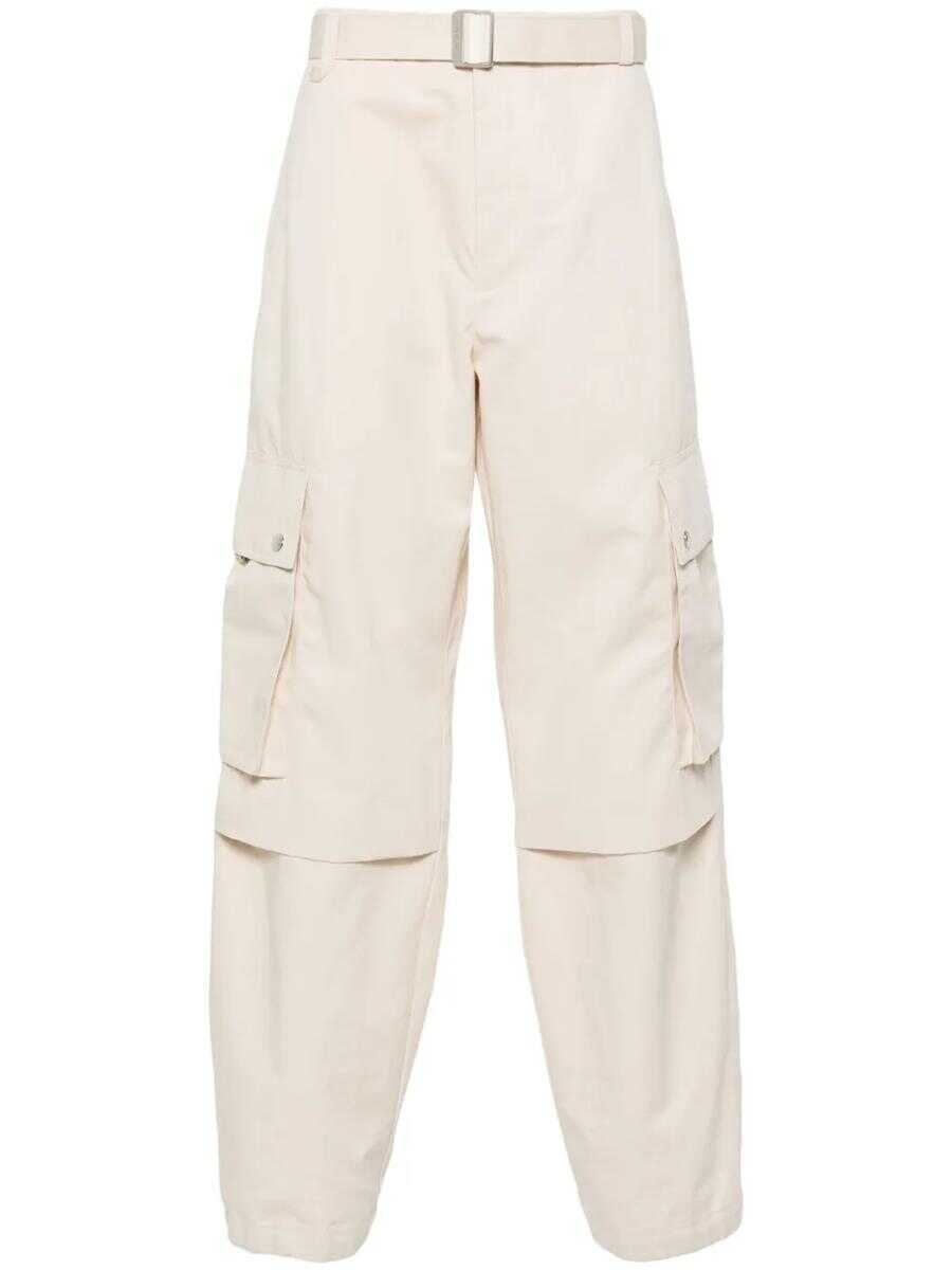 Pantaloni JACQUEMUS Jacquemus Le Cargo Straight Pants Beige Barbati (BM 17572686) 1