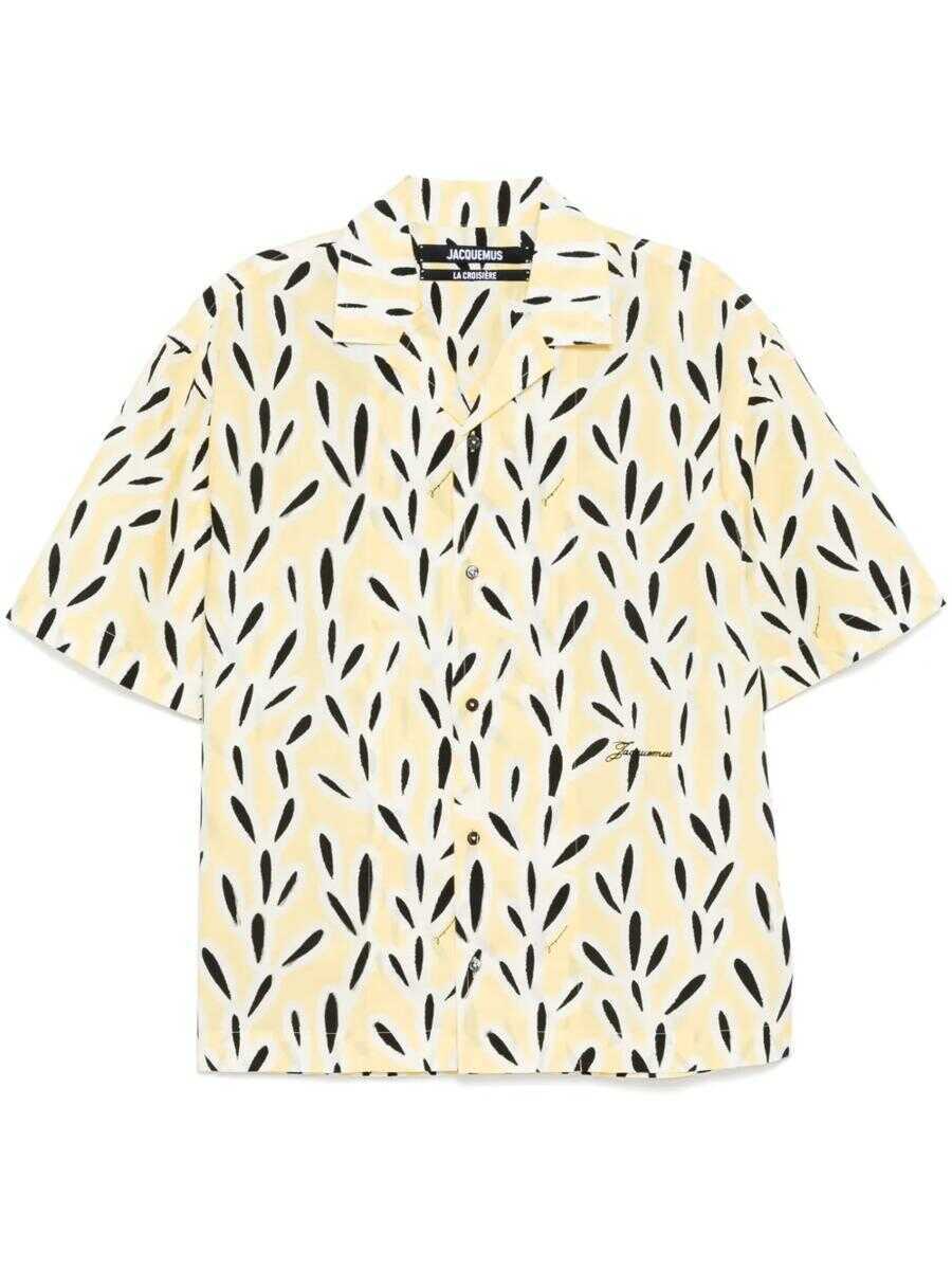 Camasi JACQUEMUS Jacquemus Jean Shirt Yellow Barbati (BM 17572692) 1