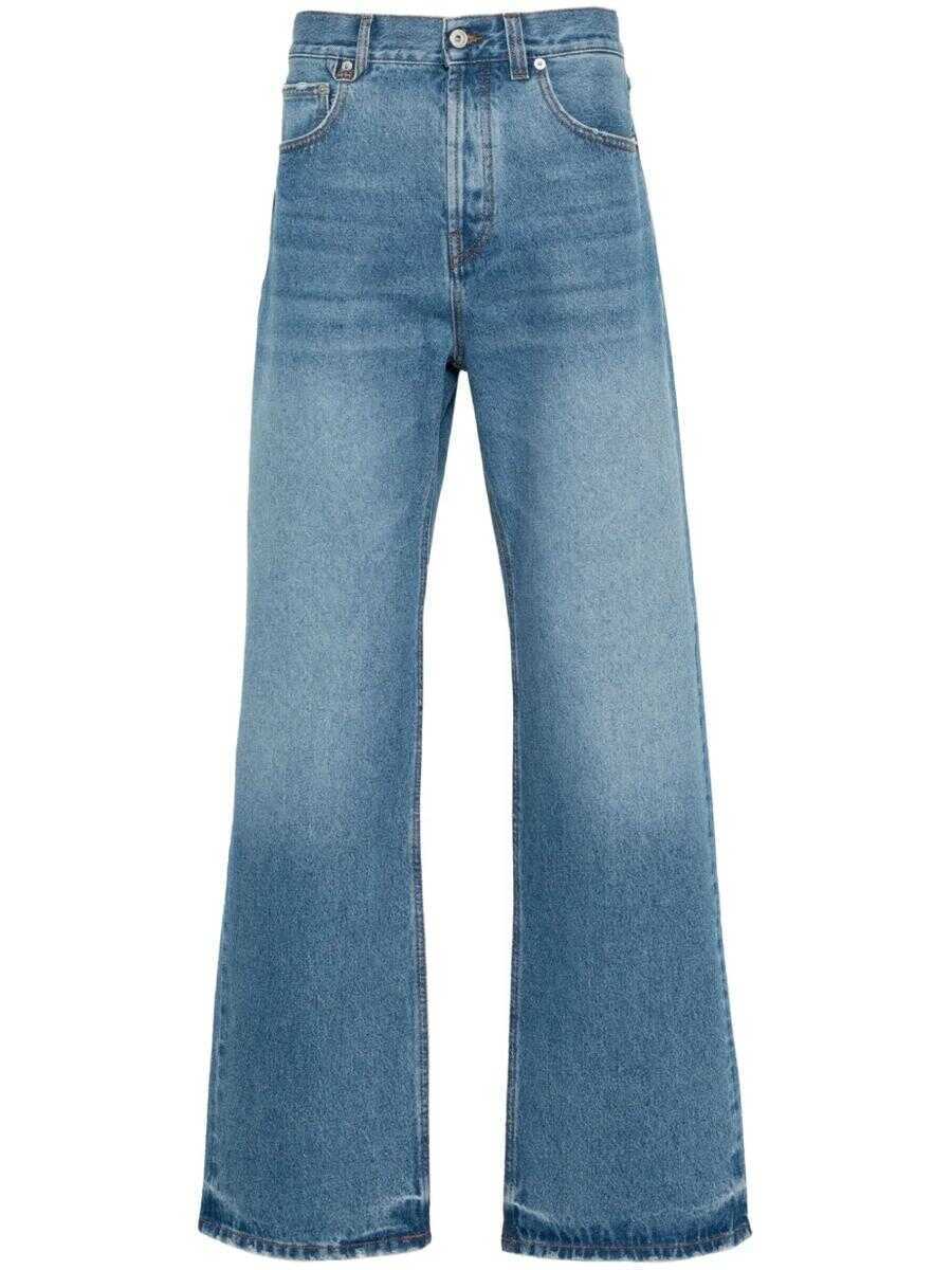 Blugi JACQUEMUS Jacquemus Le De Nmes Suno Straight Jeans BLUE Barbati (BM 17572704) 1