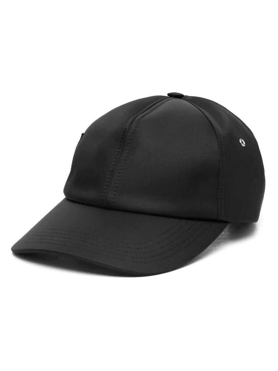 Sepci JACQUEMUS Jacquemus La Casquette Ovalie Baseball Cap Black Barbati (BM 17572833) 1